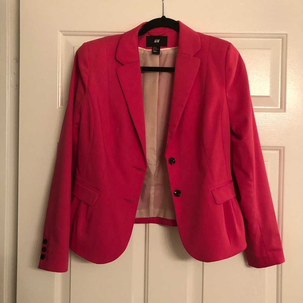 Pink blazer